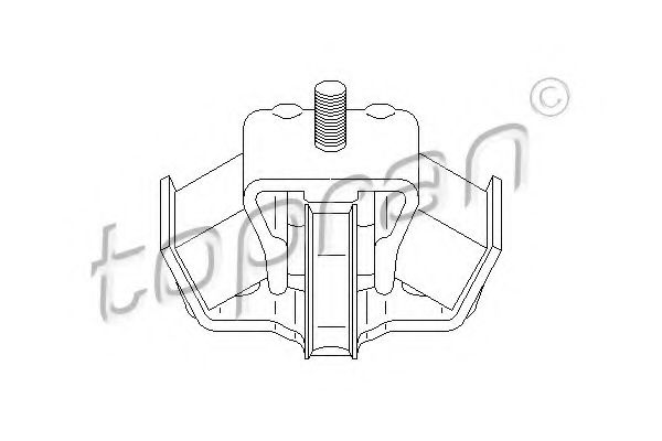 TOPRAN 400 036 Подвеска, ступенчатая коробка передач для MERCEDES-BENZ CABRIOLET (Мэрcэдэс-бэнз Cабриолэт) TOPRAN 400 036 Подвеска, ступенчатая коробка передач для MERCEDES-BENZ CABRIOLET (Мэрcэдэс-бэнз Cабриолэт)
