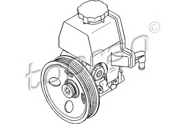 TOPRAN 401 309 Гидравлический насос, рулевое управление для MERCEDES-BENZ C-CLASS (Мэрcэдэс-бэнз С класс) TOPRAN 401 309 Гидравлический насос, рулевое управление для MERCEDES-BENZ C-CLASS (Мэрcэдэс-бэнз С класс)