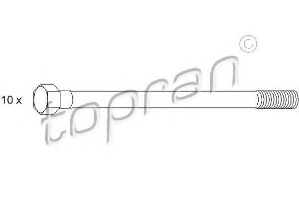 TOPRAN 500 361 Комплект болтов головки цилидра для BMW 7 (Бмв 7) TOPRAN 500 361 Комплект болтов головки цилидра для BMW 7 (Бмв 7)