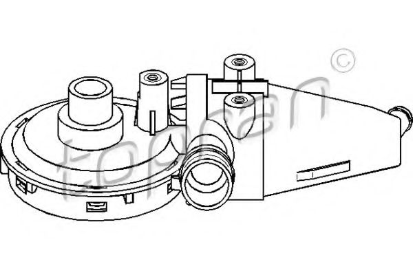 TOPRAN 501 412 Клапан, отвода воздуха из картера для BMW 7 (Бмв 7) TOPRAN 501 412 Клапан, отвода воздуха из картера для BMW 7 (Бмв 7)