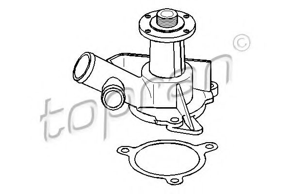 TOPRAN 500 306 Водяной насос для BMW 3 (Бмв 3) TOPRAN 500 306 Водяной насос для BMW 3 (Бмв 3)