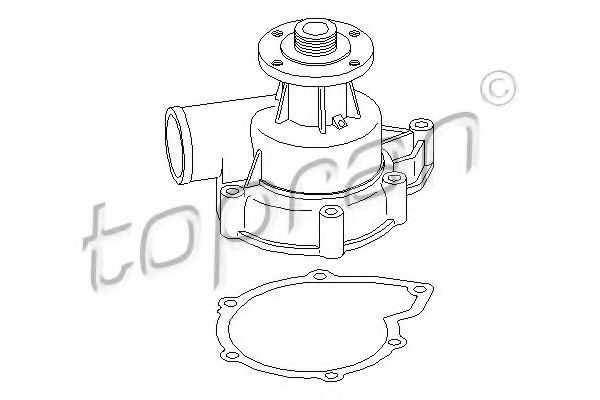 TOPRAN 500 315 Водяной насос для BMW 7 (Бмв 7) TOPRAN 500 315 Водяной насос для BMW 7 (Бмв 7)
