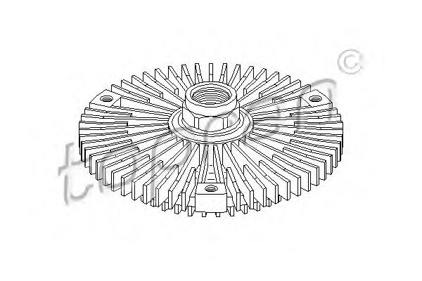 TOPRAN 500 403 Сцепление, вентилятор радиатора для BMW (Бмв) TOPRAN 500 403 Сцепление, вентилятор радиатора для BMW (Бмв)