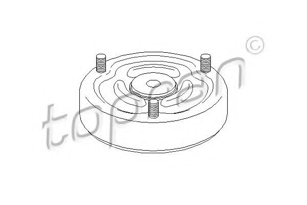 TOPRAN 501 615 Опора стойки амортизатора для BMW (Бмв) TOPRAN 501 615 Опора стойки амортизатора для BMW (Бмв)