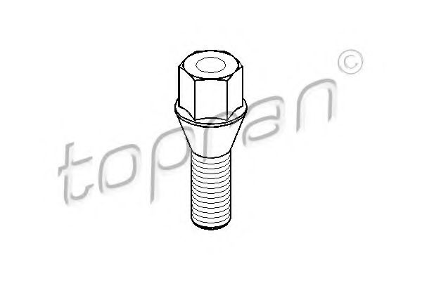 TOPRAN 501 536 Болт для крепления колеса для RENAULT SCNIC III (Рено Сценик 3) TOPRAN 501 536 Болт для крепления колеса для RENAULT SCNIC III (Рено Сценик 3)