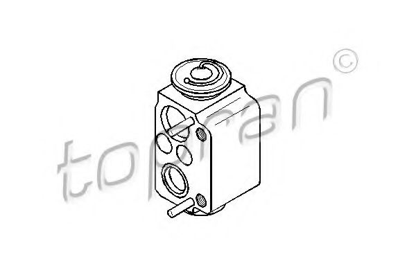 TOPRAN 501 546 Расширительный клапан, кондиционер для BMW X1 (Бмв Х1) TOPRAN 501 546 Расширительный клапан, кондиционер для BMW X1 (Бмв Х1)