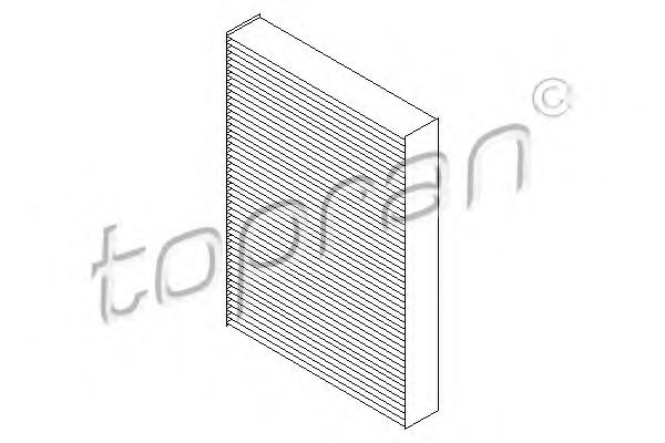 TOPRAN 700 130 Фильтр, воздух во внутренном пространстве для RENAULT (Рено) TOPRAN 700 130 Фильтр, воздух во внутренном пространстве для RENAULT (Рено)