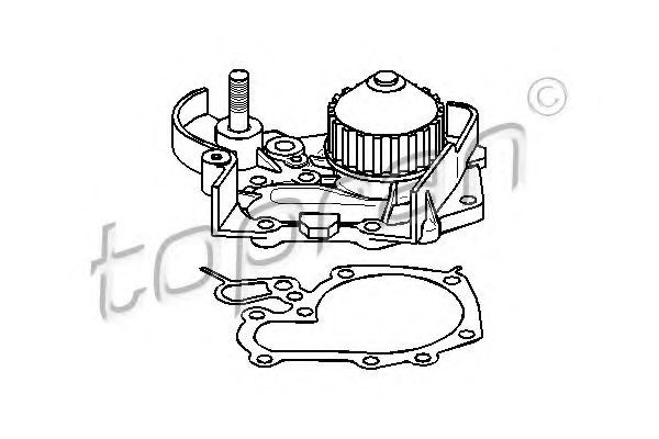TOPRAN 700 142 Водяной насос для RENAULT CLIO I (Рено Cлио и) TOPRAN 700 142 Водяной насос для RENAULT CLIO I (Рено Cлио и)