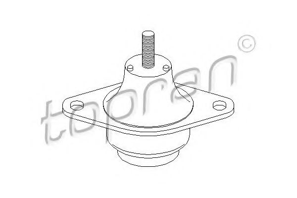 TOPRAN 700 326 Подвеска, двигатель для RENAULT 19 II (Рено 19 2) TOPRAN 700 326 Подвеска, двигатель для RENAULT 19 II (Рено 19 2)