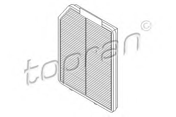 TOPRAN 700 258 Фильтр, воздух во внутренном пространстве для RENAULT (Рено) TOPRAN 700 258 Фильтр, воздух во внутренном пространстве для RENAULT (Рено)