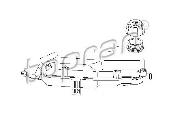 TOPRAN 700 336 Компенсационный бак, охлаждающая жидкость для RENAULT LUTECIA II (Рено Лутэcиа 2) TOPRAN 700 336 Компенсационный бак, охлаждающая жидкость для RENAULT LUTECIA II (Рено Лутэcиа 2)