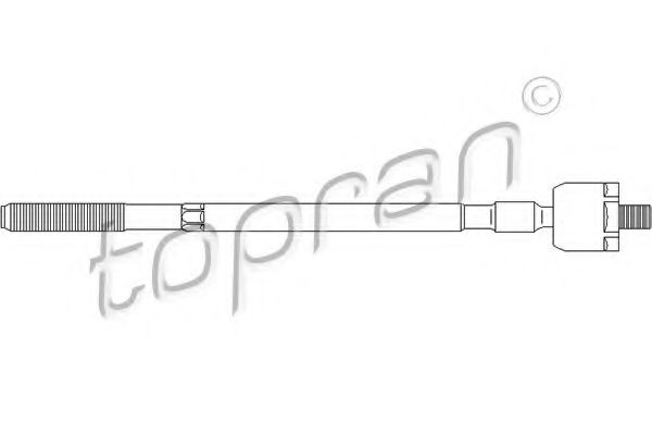 TOPRAN 700 625 Осевой шарнир, рулевая тяга для RENAULT (Рено) TOPRAN 700 625 Осевой шарнир, рулевая тяга для RENAULT (Рено)