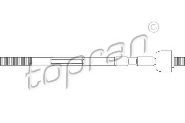 TOPRAN 700 627 Осевой шарнир, рулевая тяга для RENAULT (Рено) TOPRAN 700 627 Осевой шарнир, рулевая тяга для RENAULT (Рено)