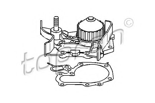 TOPRAN 700 225 Водяной насос для RENAULT MEGANE SCENIC (Рено Меган сценик) TOPRAN 700 225 Водяной насос для RENAULT MEGANE SCENIC (Рено Меган сценик)