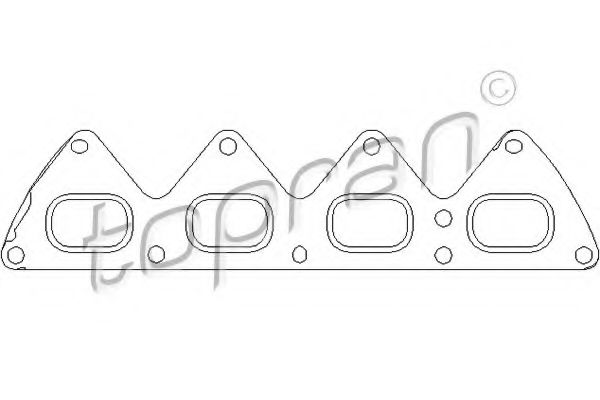 TOPRAN 700 577 Прокладка, выпускной коллектор для RENAULT GRAN III (Рено Гран 3) TOPRAN 700 577 Прокладка, выпускной коллектор для RENAULT GRAN III (Рено Гран 3)