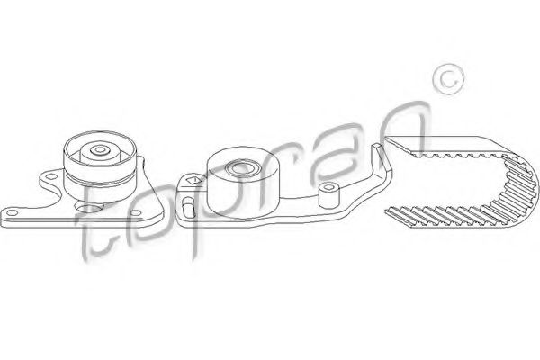 TOPRAN 720 147 Комплект ремня ГРМ для CITROËN RELAY (CитроËн Рэлаъ) TOPRAN 720 147 Комплект ремня ГРМ для CITROËN RELAY (CитроËн Рэлаъ)