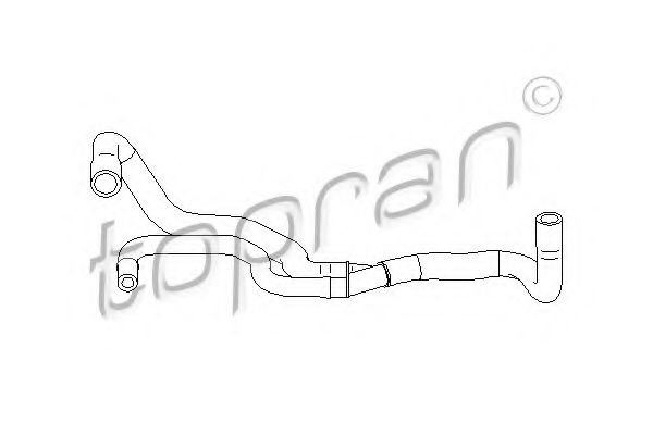 TOPRAN 722 083 Шланг, вентиляция картера для CITROËN ZX (CитроËн Зх) TOPRAN 722 083 Шланг, вентиляция картера для CITROËN ZX (CитроËн Зх)