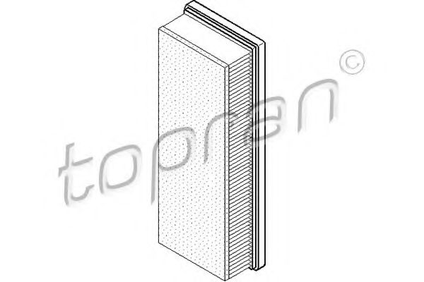 TOPRAN 720 958 Воздушный фильтр для PEUGEOT (Пежо)