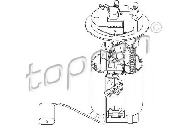 TOPRAN 721 477 Топливный насос для PEUGEOT (Пежо) TOPRAN 721 477 Топливный насос для PEUGEOT (Пежо)