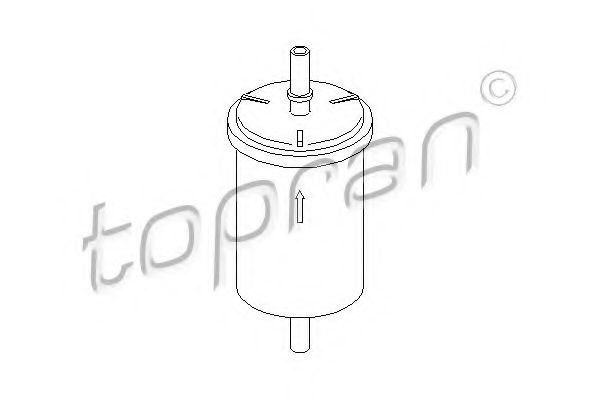 TOPRAN 720 937 Топливный фильтр для PEUGEOT 206 (Пежо 206) TOPRAN 720 937 Топливный фильтр для PEUGEOT 206 (Пежо 206)