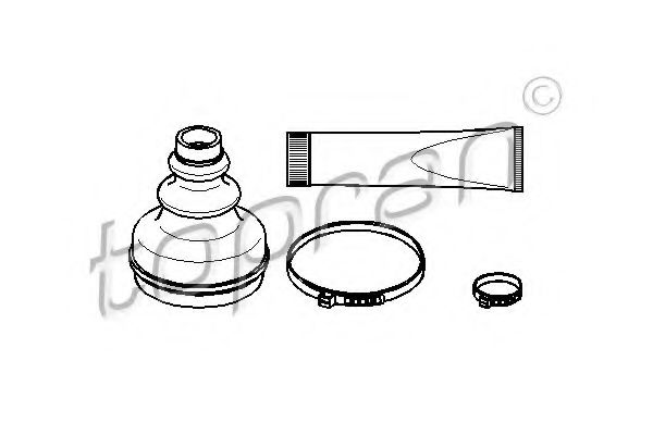 TOPRAN 721 152 Комплект пылника, приводной вал для PEUGEOT EXPERT (Пежо Эxпэрт) TOPRAN 721 152 Комплект пылника, приводной вал для PEUGEOT EXPERT (Пежо Эxпэрт)