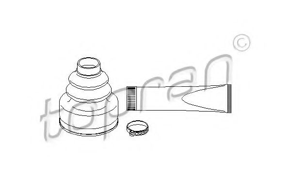 TOPRAN 721 155 Комплект пылника, приводной вал для PEUGEOT EXPERT (Пежо Эxпэрт) TOPRAN 721 155 Комплект пылника, приводной вал для PEUGEOT EXPERT (Пежо Эxпэрт)