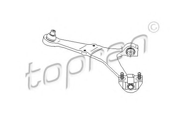 TOPRAN 720 204 Рычаг независимой подвески колеса, подвеска колеса для CITROËN SAXO (CитроËн Саxо) TOPRAN 720 204 Рычаг независимой подвески колеса, подвеска колеса для CITROËN SAXO (CитроËн Саxо)