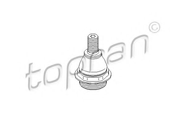 TOPRAN 720 227 Несущий направляющий шарнир для CITROËN C4 I (CитроËн С4 и) TOPRAN 720 227 Несущий направляющий шарнир для CITROËN C4 I (CитроËн С4 и)