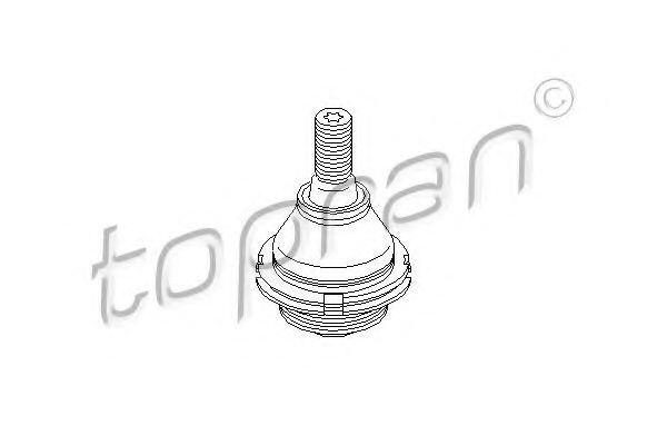 TOPRAN 722 222 Несущий направляющий шарнир для PEUGEOT 407 (Пежо 407) TOPRAN 722 222 Несущий направляющий шарнир для PEUGEOT 407 (Пежо 407)