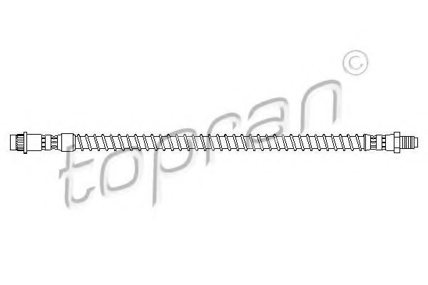 TOPRAN 720 884 Тормозной шланг для CITROËN AX (CитроËн Аx) TOPRAN 720 884 Тормозной шланг для CITROËN AX (CитроËн Аx)