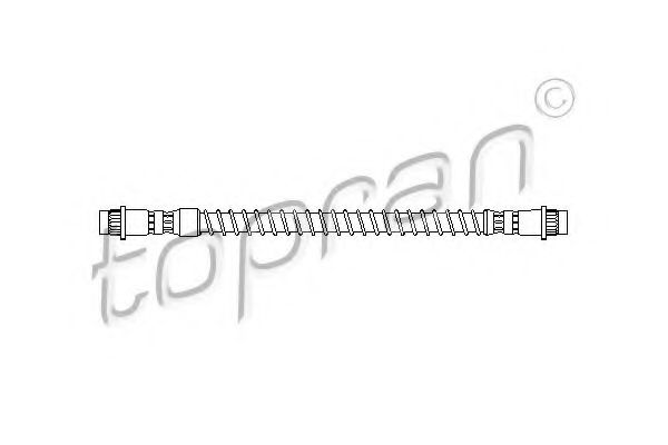 TOPRAN 720 909 Тормозной шланг для CITROËN AX (CитроËн Аx) TOPRAN 720 909 Тормозной шланг для CITROËN AX (CитроËн Аx)