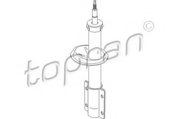 TOPRAN 720 836 Амортизатор для PEUGEOT BOXER (Пежо Боxэр) TOPRAN 720 836 Амортизатор для PEUGEOT BOXER (Пежо Боxэр)