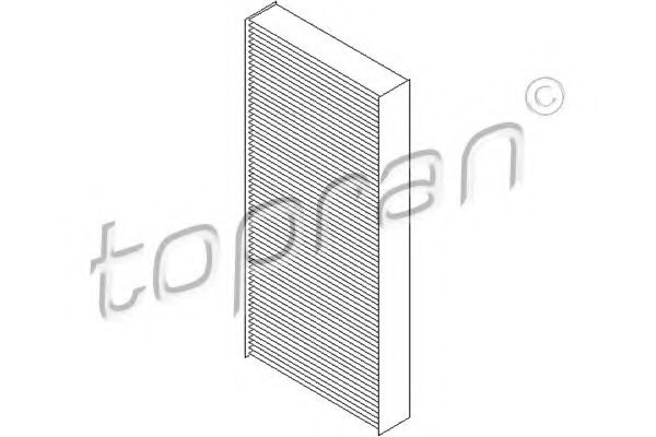 TOPRAN 720 291 Фильтр, воздух во внутренном пространстве для PEUGEOT 407 (Пежо 407) TOPRAN 720 291 Фильтр, воздух во внутренном пространстве для PEUGEOT 407 (Пежо 407)