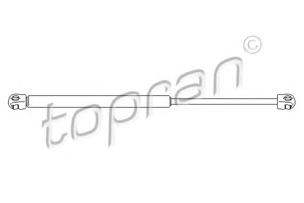 TOPRAN 721 292 Газовая пружина, крышка багажник для CITROËN C2 (CитроËн C2) TOPRAN 721 292 Газовая пружина, крышка багажник для CITROËN C2 (CитроËн C2)