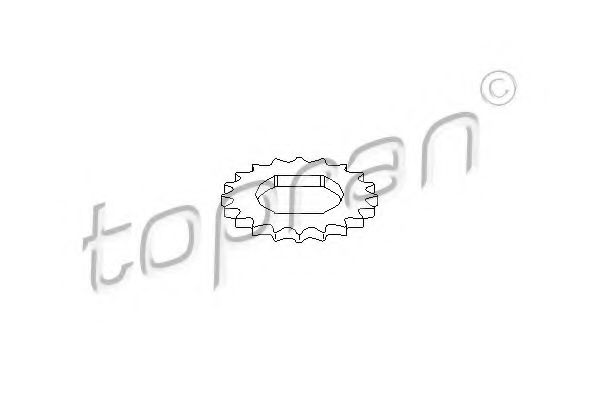 TOPRAN 207 768 Шестерня, коленчатый вал для OPEL CASCADA (Опель Cасcада) TOPRAN 207 768 Шестерня, коленчатый вал для OPEL CASCADA (Опель Cасcада)