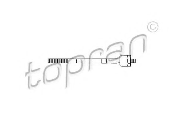 TOPRAN 207 146 Осевой шарнир, рулевая тяга для RENAULT (Рено) TOPRAN 207 146 Осевой шарнир, рулевая тяга для RENAULT (Рено)