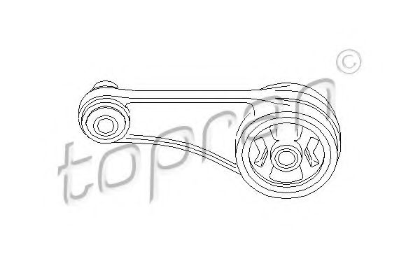 TOPRAN 700 153 Подвеска, двигатель для RENAULT CLIO I (Рено Cлио и) TOPRAN 700 153 Подвеска, двигатель для RENAULT CLIO I (Рено Cлио и)