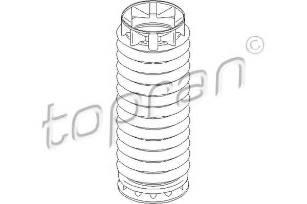 TOPRAN 722 479 Защитный колпак пыльник, амортизатор для PEUGEOT 407 (Пежо 407) TOPRAN 722 479 Защитный колпак пыльник, амортизатор для PEUGEOT 407 (Пежо 407)