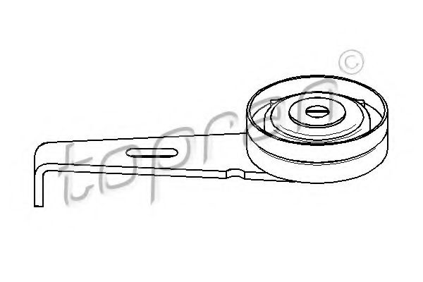 TOPRAN 722 410 Натяжитель ремня, клиновой зубча для PEUGEOT EXPERT (Пежо Эxпэрт) TOPRAN 722 410 Натяжитель ремня, клиновой зубча для PEUGEOT EXPERT (Пежо Эxпэрт)