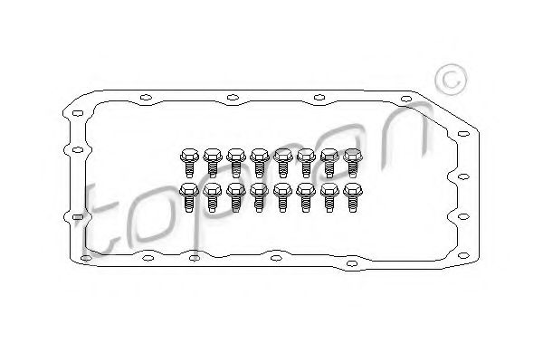 TOPRAN 500 784 Прокладка, масляный поддон автоматической коробки передач для BMW Z3 (Бмв З3) TOPRAN 500 784 Прокладка, масляный поддон автоматической коробки передач для BMW Z3 (Бмв З3)