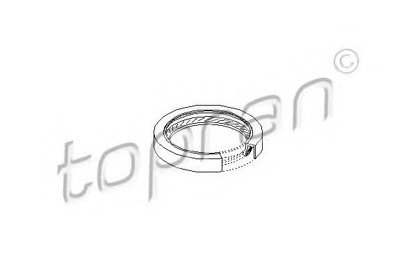 TOPRAN 101 489 Уплотняющее кольцо, коленчатый вал для VOLKSWAGEN T4 (Фольксваген Т4) TOPRAN 101 489 Уплотняющее кольцо, коленчатый вал для VOLKSWAGEN T4 (Фольксваген Т4)