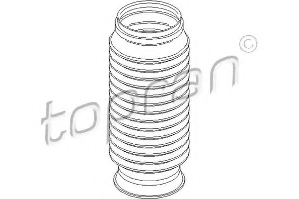 TOPRAN 207 917 Защитный колпак пыльник, амортизатор для OPEL (Опель) TOPRAN 207 917 Защитный колпак пыльник, амортизатор для OPEL (Опель)