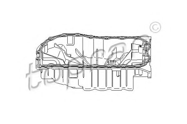 TOPRAN 700 685 Масляный поддон для RENAULT CLIO I (Рено Cлио и) TOPRAN 700 685 Масляный поддон для RENAULT CLIO I (Рено Cлио и)