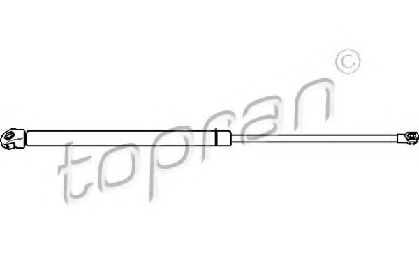 TOPRAN 722 585 Газовая пружина, крышка багажник для PEUGEOT 207 (Пежо 207) TOPRAN 722 585 Газовая пружина, крышка багажник для PEUGEOT 207 (Пежо 207)