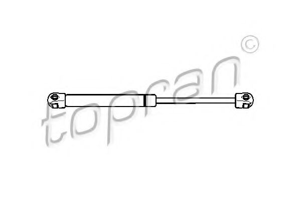 TOPRAN 722 583 Газовая пружина, крышка багажник для PEUGEOT 407 (Пежо 407) TOPRAN 722 583 Газовая пружина, крышка багажник для PEUGEOT 407 (Пежо 407)