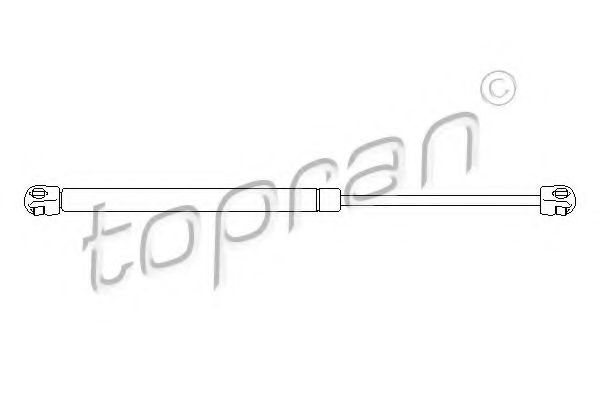 TOPRAN 722 579 Газовая пружина, крышка багажник для CITROëN (Cитроëн) TOPRAN 722 579 Газовая пружина, крышка багажник для CITROëN (Cитроëн)