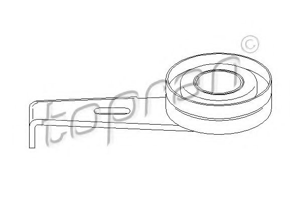 TOPRAN 722 406 Натяжитель ремня, клиновой зубча для PEUGEOT 806 (Пежо 806) TOPRAN 722 406 Натяжитель ремня, клиновой зубча для PEUGEOT 806 (Пежо 806)