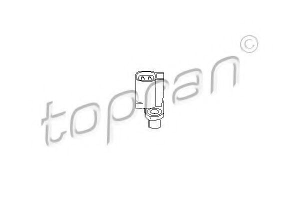 TOPRAN 303 952 Датчик, частота вращения колеса для FORD (Форд) TOPRAN 303 952 Датчик, частота вращения колеса для FORD (Форд)