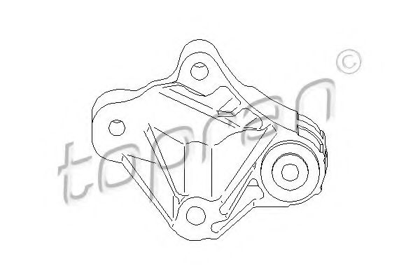 TOPRAN 304 014 Подвеска, ступенчатая коробка передач для FORD FOCUS C-MAX (Форд Фокус с макс) TOPRAN 304 014 Подвеска, ступенчатая коробка передач для FORD FOCUS C-MAX (Форд Фокус с макс)