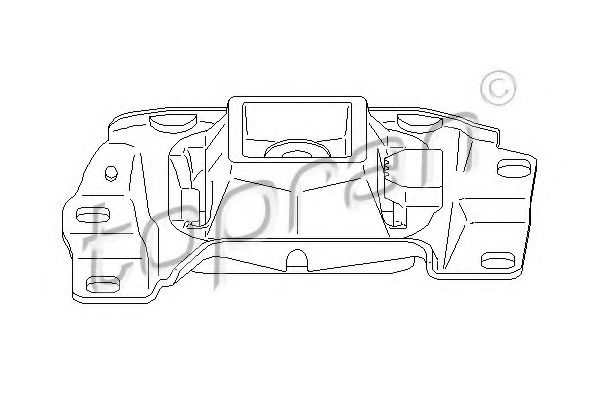 TOPRAN 304 017 Подвеска, автоматическая коробка передач; Подвеска, ступенчатая коробка передач для FORD FOCUS C-MAX (Форд Фокус с макс) TOPRAN 304 017 Подвеска, автоматическая коробка передач; Подвеска, ступенчатая коробка передач для FORD FOCUS C-MAX (Форд Фокус с макс)